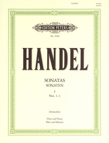Handel George Friederich - Flute Sonatas Vol.1 - Flute And Piano