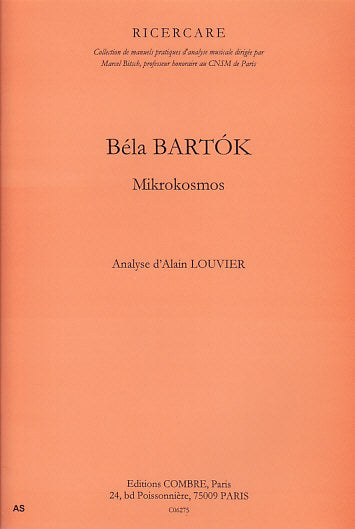 Bartok - Mikrokosmos (analyse Louvier) - Analyse