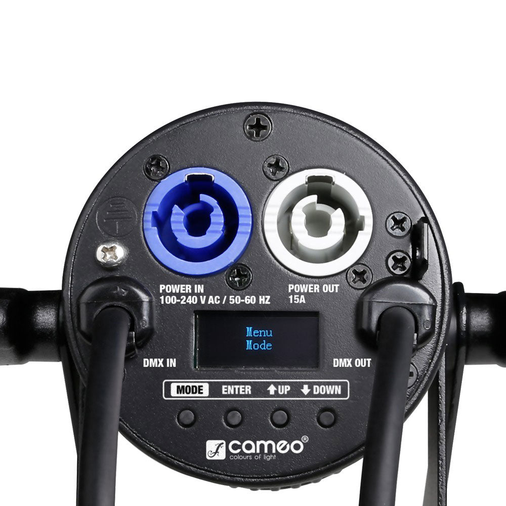 Q-spot 15 RGBW - Spot Compact LED RGBW 15 W Coffret Noir