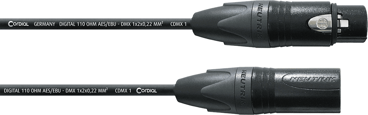 Câble DMX 5 Points 15 M