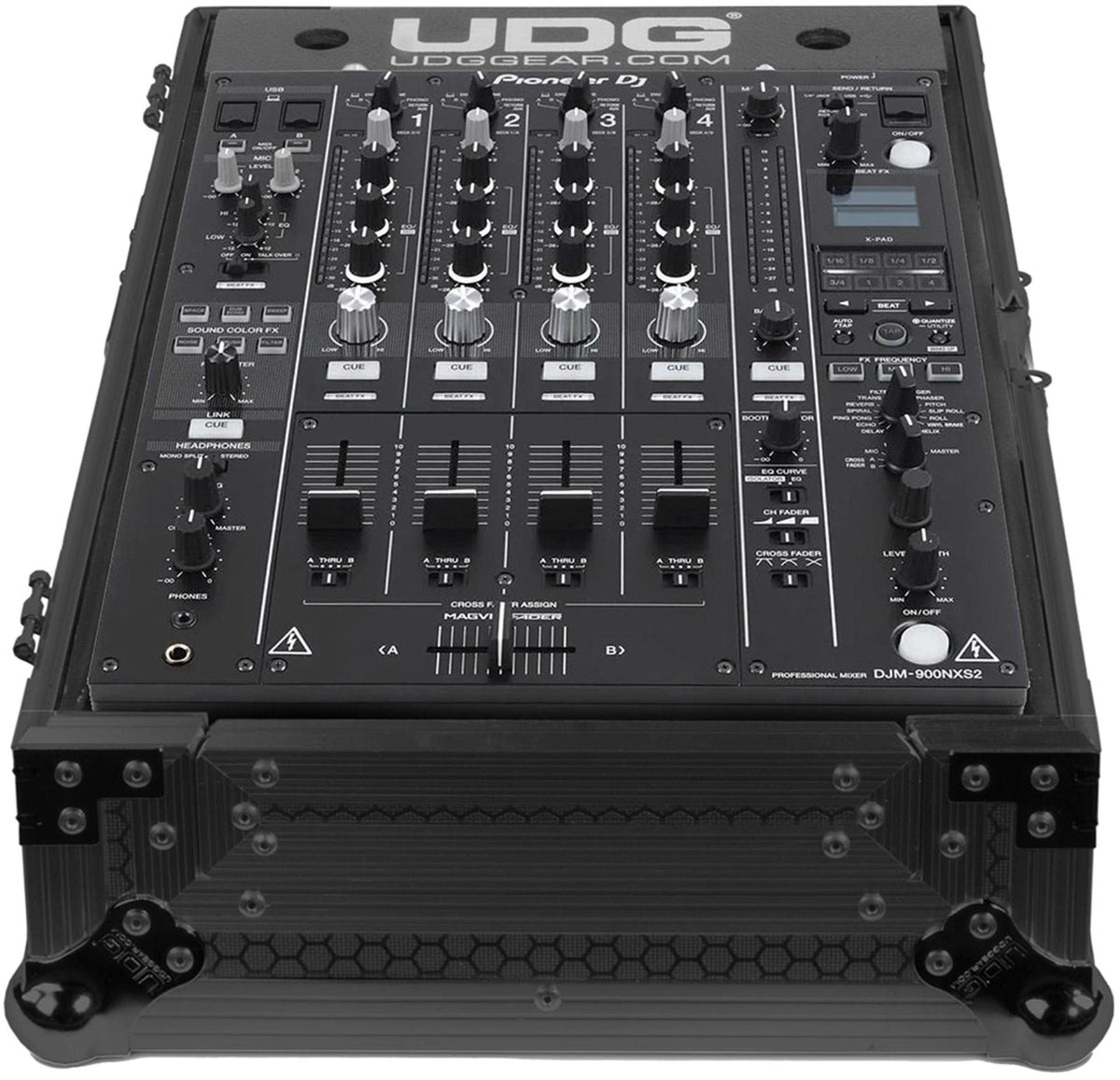 U 91021 BL3 - Flight Case Pour CDJ - Mixer II Black MK3