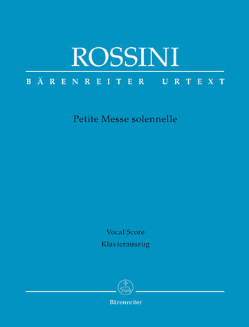Ini G. - Petite Messe Solennelle - Soli Chor Piano Ium