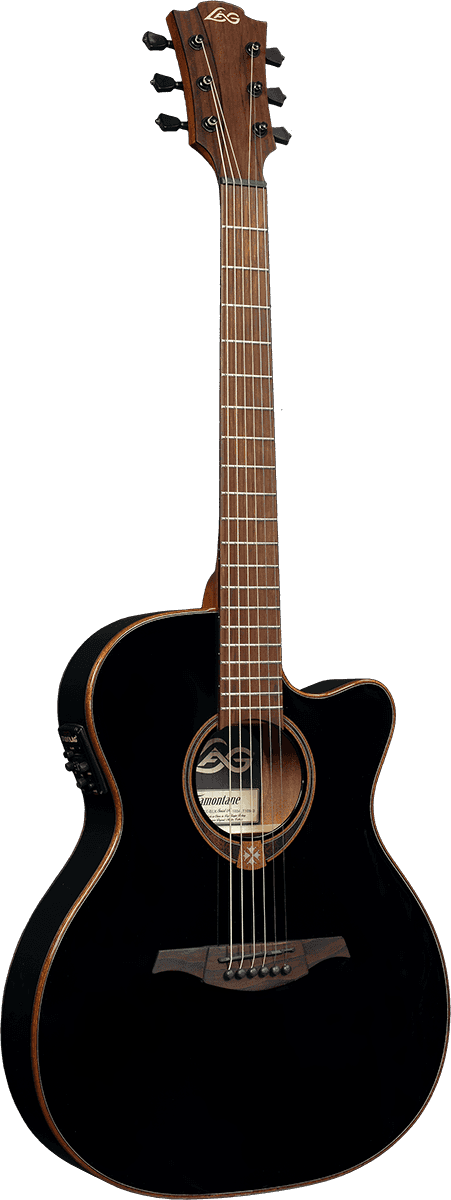 Tramontane T118ASCE Auditorium Slim Cutaway Elektro Zwart