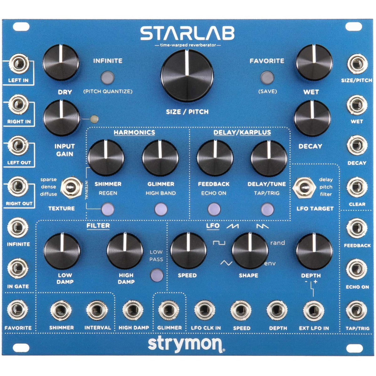 Strymon Starlab - Tijdvervormende galm