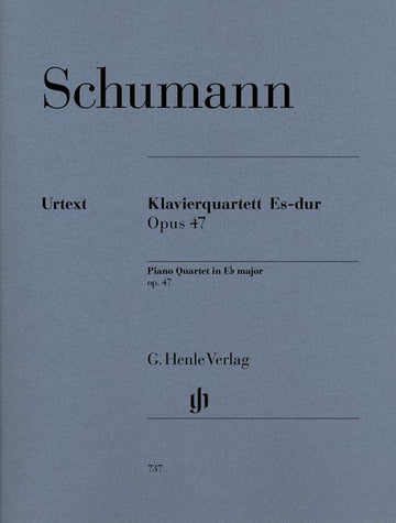 SCHUMANN R. - PIANO QUARTET IN EB MAJOR OP. 47