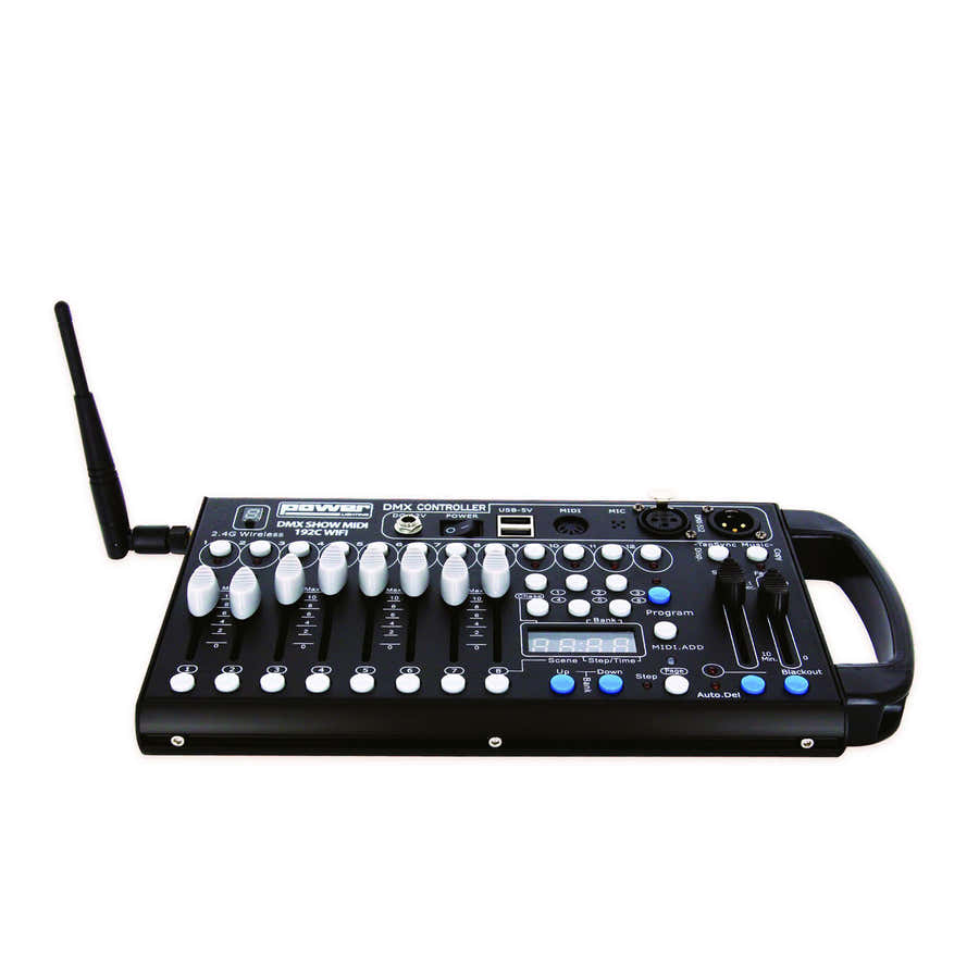 SHOWMID192c W - Console DMX Midi 192 Canaux - Reconditionné