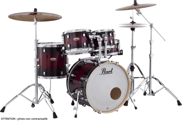 Decade Maple Fusion 20 Glanz diep rood burst