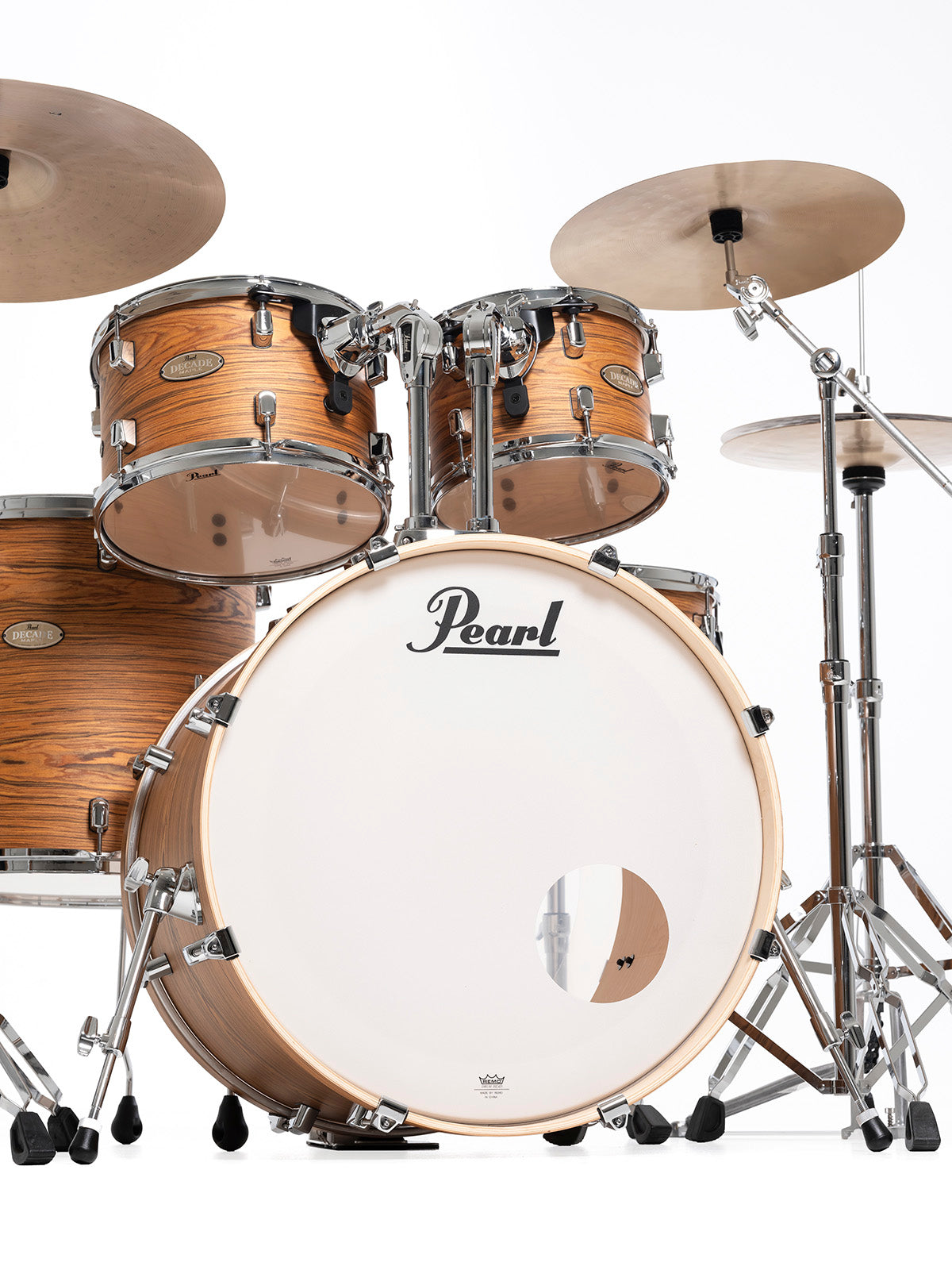 Decade Maple Artisan Rock 22" Satin Caramel Veil + Hwp-834