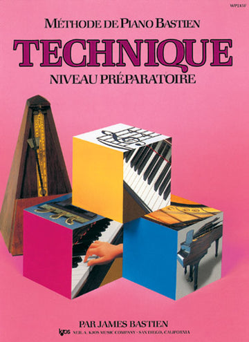 Bastien James - Methode De Piano Bastien Technique Niveau Preparatoire - Piano