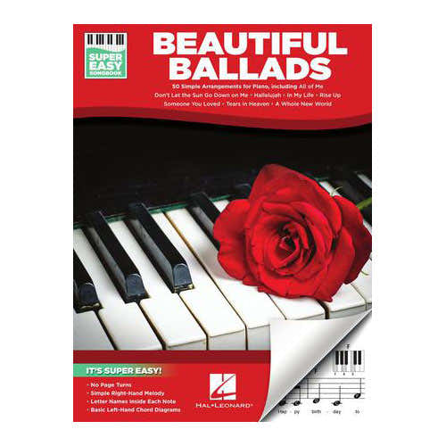 Beautiful Ballads - Super Easy Songbook