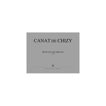 Canatchizy - Pour Une Ame Errante - Orgue