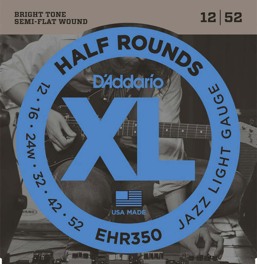 EHR350 Half Rounds Jazz Light 12-52