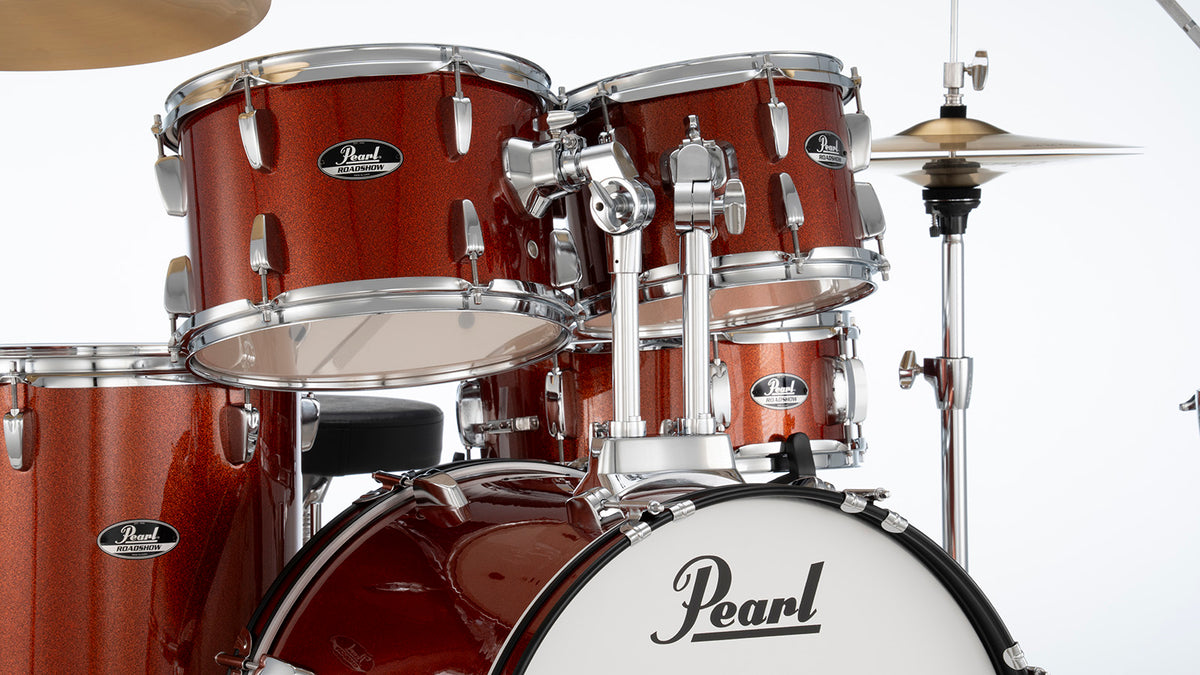 Roadshow+ fusion 20 + B-50 + Pack Sabian Solar Burnt Orange Sparkle
