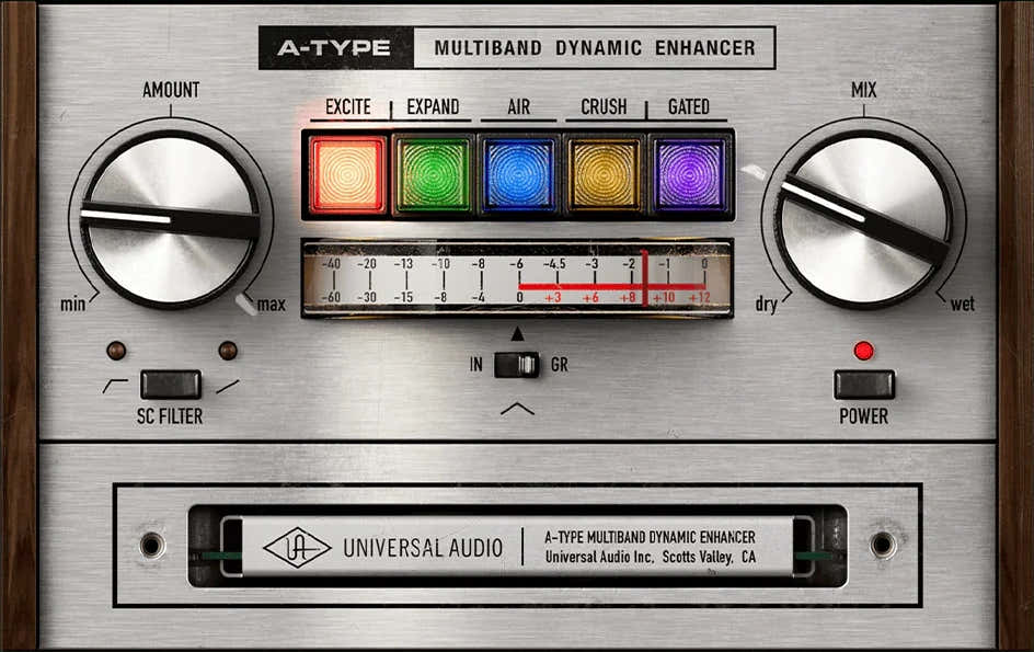UAD A-Type Multiband Dynamic Enhancer