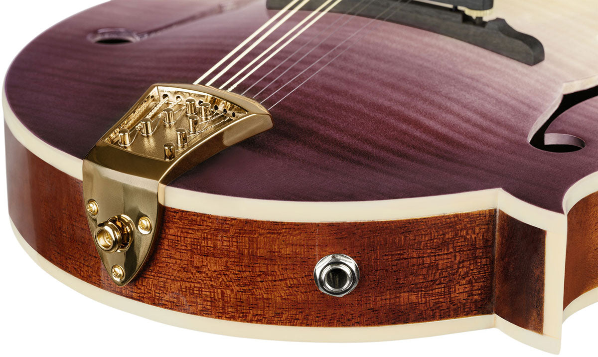 Americana F-Style Mandoline + Croco-leren koffer