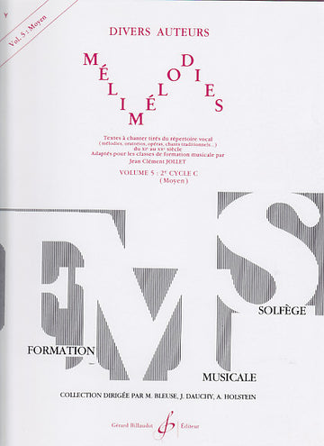 Jollet JEAN-clement - Melimelodies Vol.5