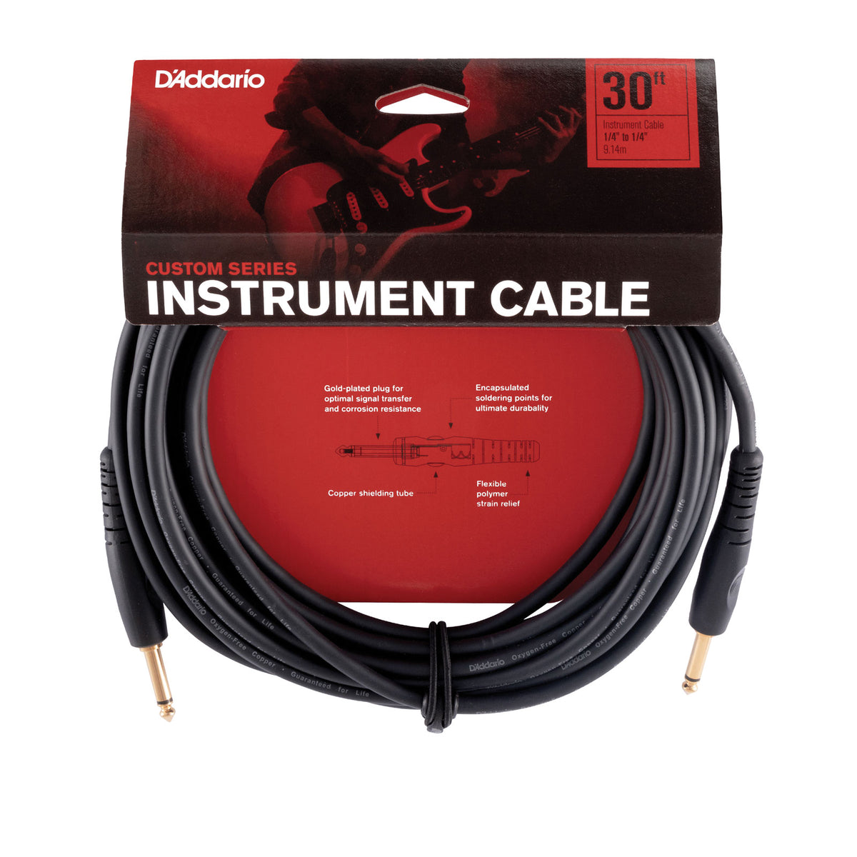 Custom Series Instrumentkabel 30 Feet