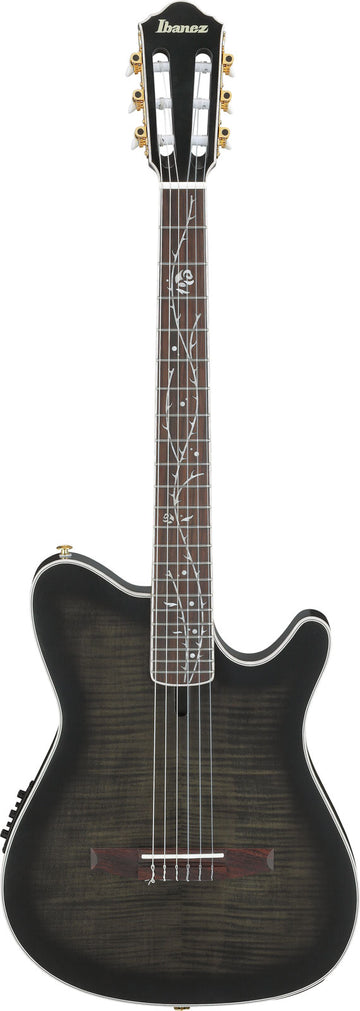 TOD20FMN Signature Tim Henson zwarte burst-fade met lage glans