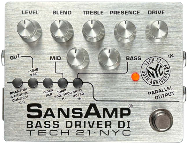 Sansamp Bass Driver Di 30TH Anniversary