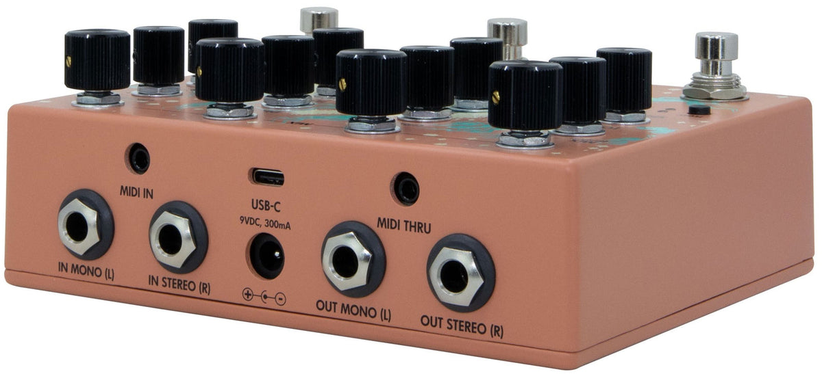 Qi Etherealizer Terracotta - Granulair effect met reverb, delay en chorus