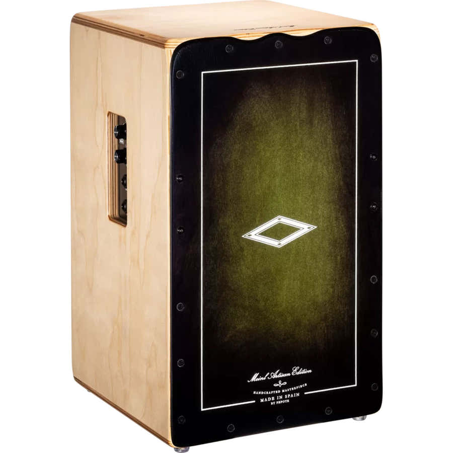 Paesldob - Cajon PRE-amplifie Artisan Olive Burst - Reconditionné