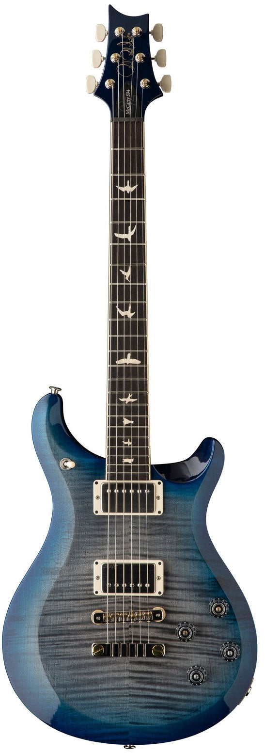 Mccarty 594 S2 Verbleekt Grijs Zwart-Blauw Burst