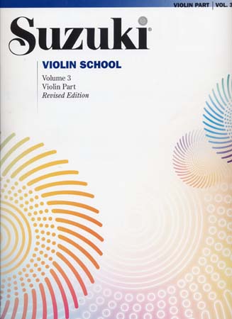 Suzuki Violin School Violin Part Vol.3 Rev. Edition - Violon