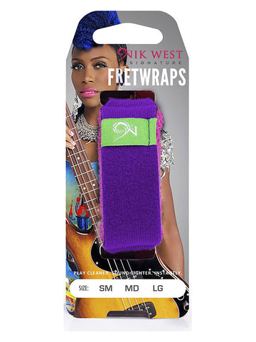 FretWraps Signature Nik West Paars – Groot