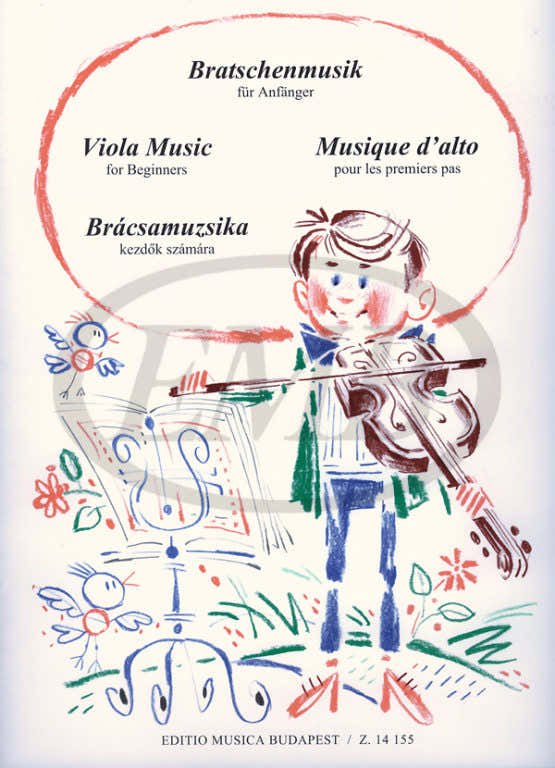 Viola Music For Beginners - Alto