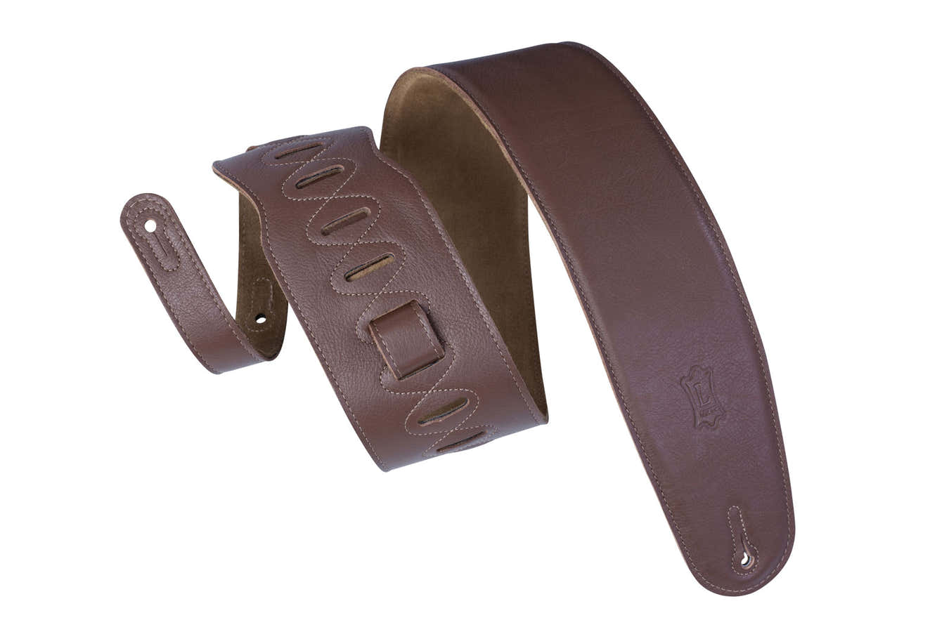 Cuir Rembourée Dos Daim Pour Basse 9Cm - Brown