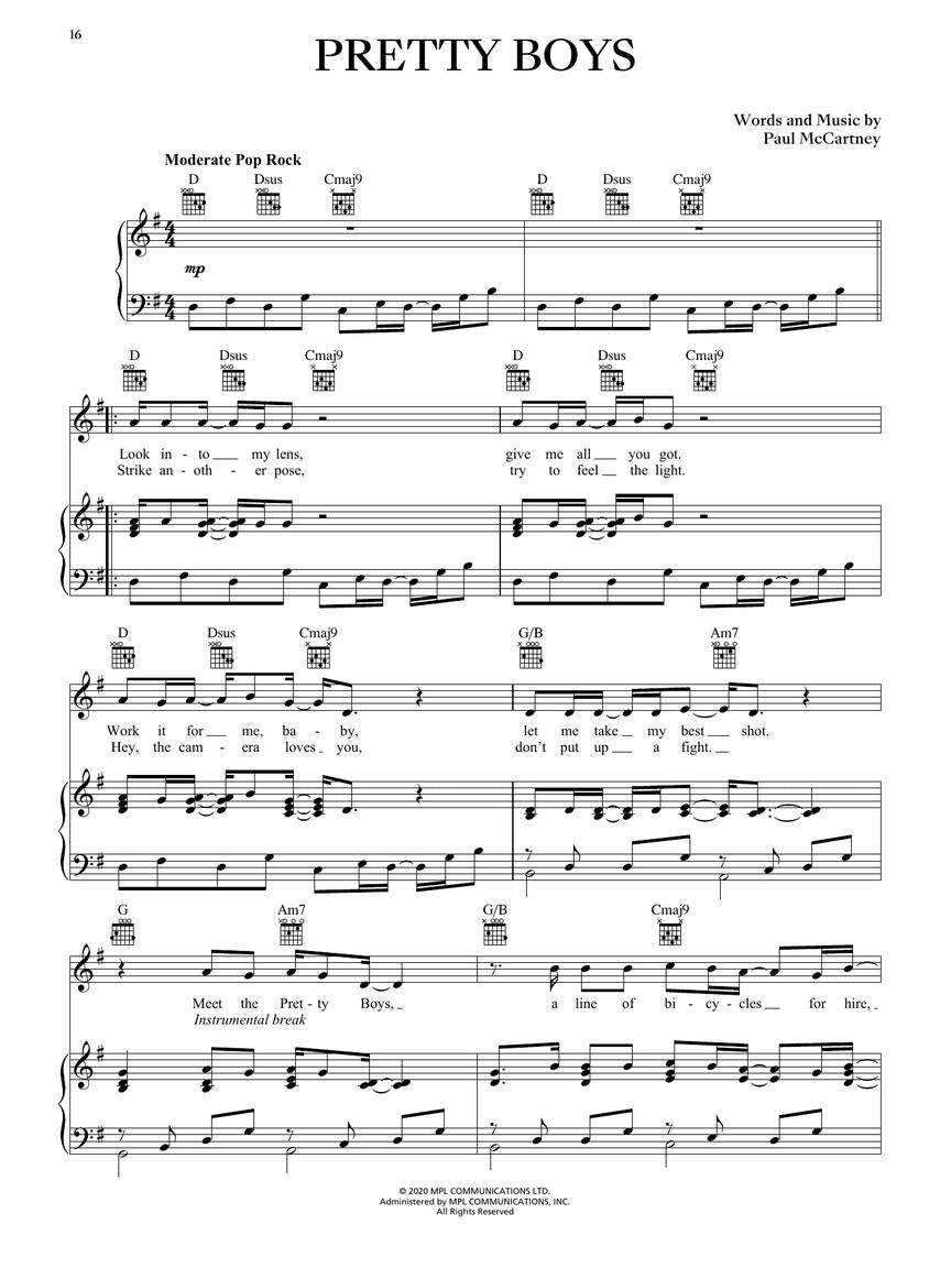 PAUL McCARTNEY - III - PVG