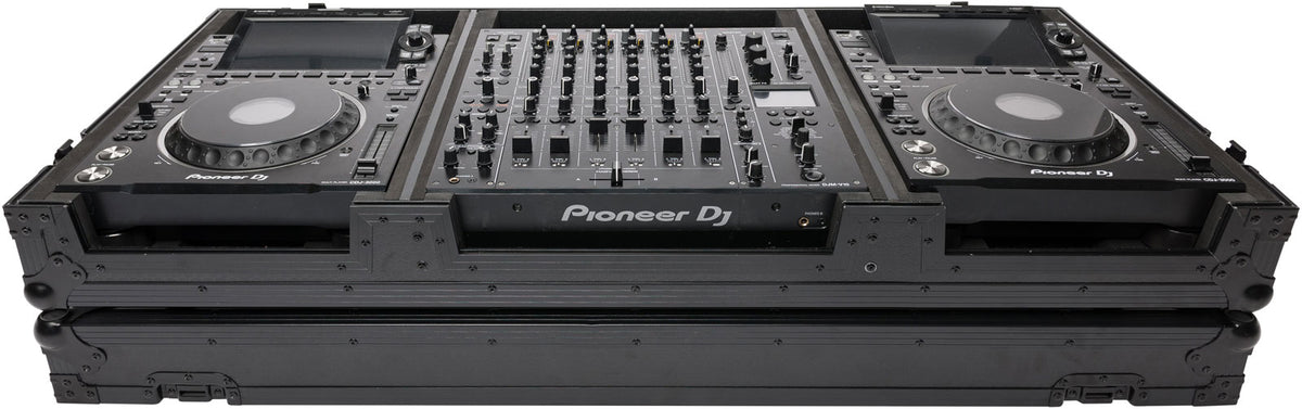 Multi-formaat koffer voor speler/mixer (V10/A9) set zwart/zwart
