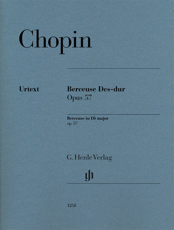 Chopin F. - Berceuse En Re Bemol Op.57 - Piano