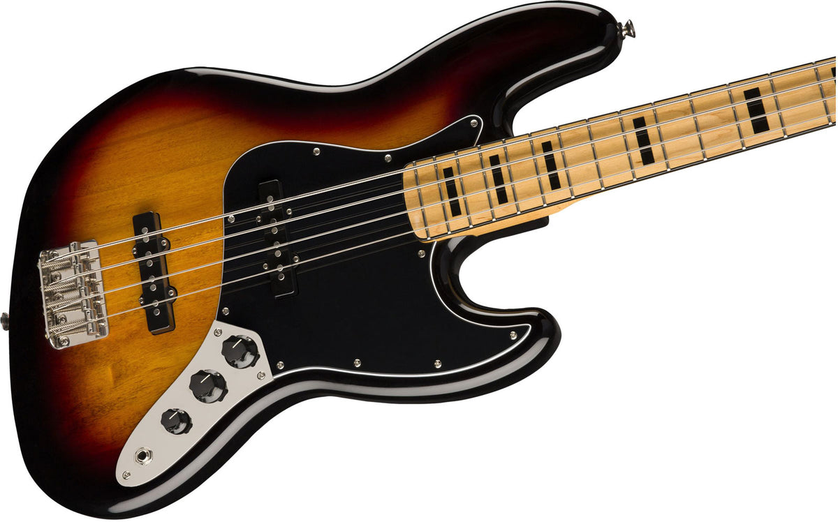 Jazz Bass 70S Classic Vibe Mn 3-kleuren-Sunburst