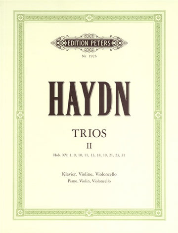 Haydn Franz Joseph - Piano Trios Vol 2 - Violin Cello And Piano