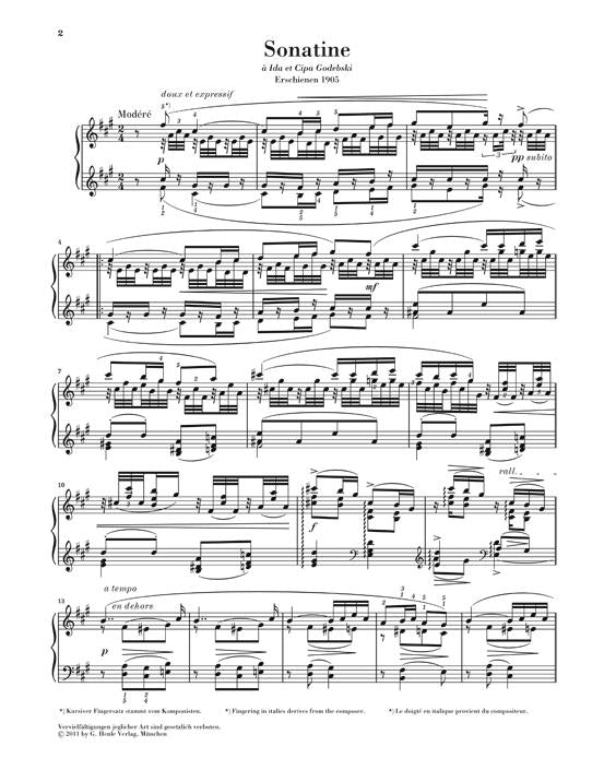 Ravel M. - Sonatine - Piano