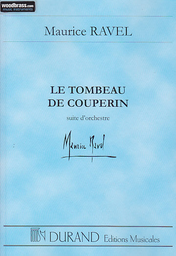 Ravel M. - Tombeau De Couperin Suite D'orchestre - Conducteur