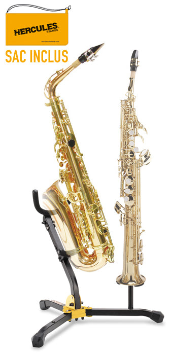 Hercules Stands Stands Stand Double De Sax Alto/ténor & Soprano
