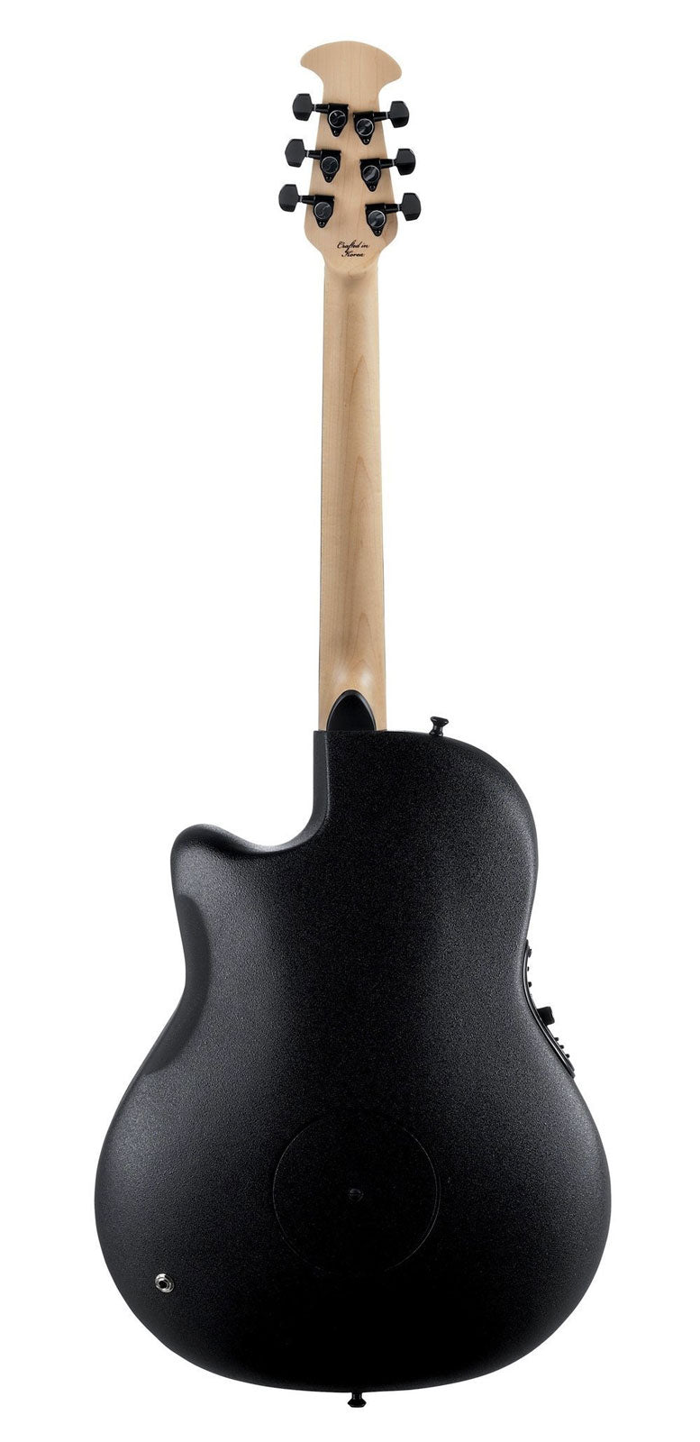 Elite Tx Super Shallow Black Textured 1868TX-5-G