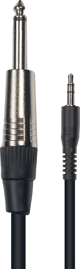Cordon Jack Stéréo 3,5 Jack Mono 3 M