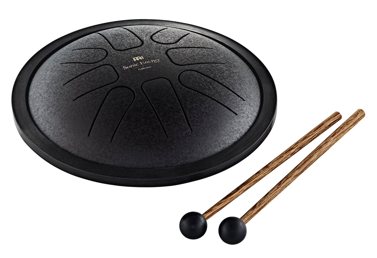 MEINL SONIC ENERGY SMALL STEEL TONGUE DRUM F MINOR BLACK
