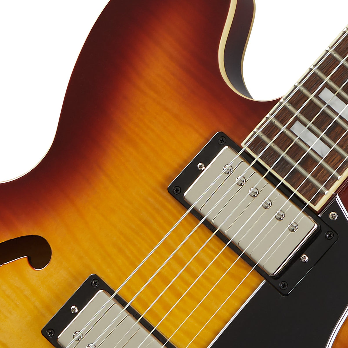 ES-335 Figured Raspberry Tea Burst IBG