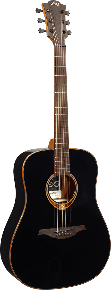 Tramontane T118D-Blk Dreadnought Zwart