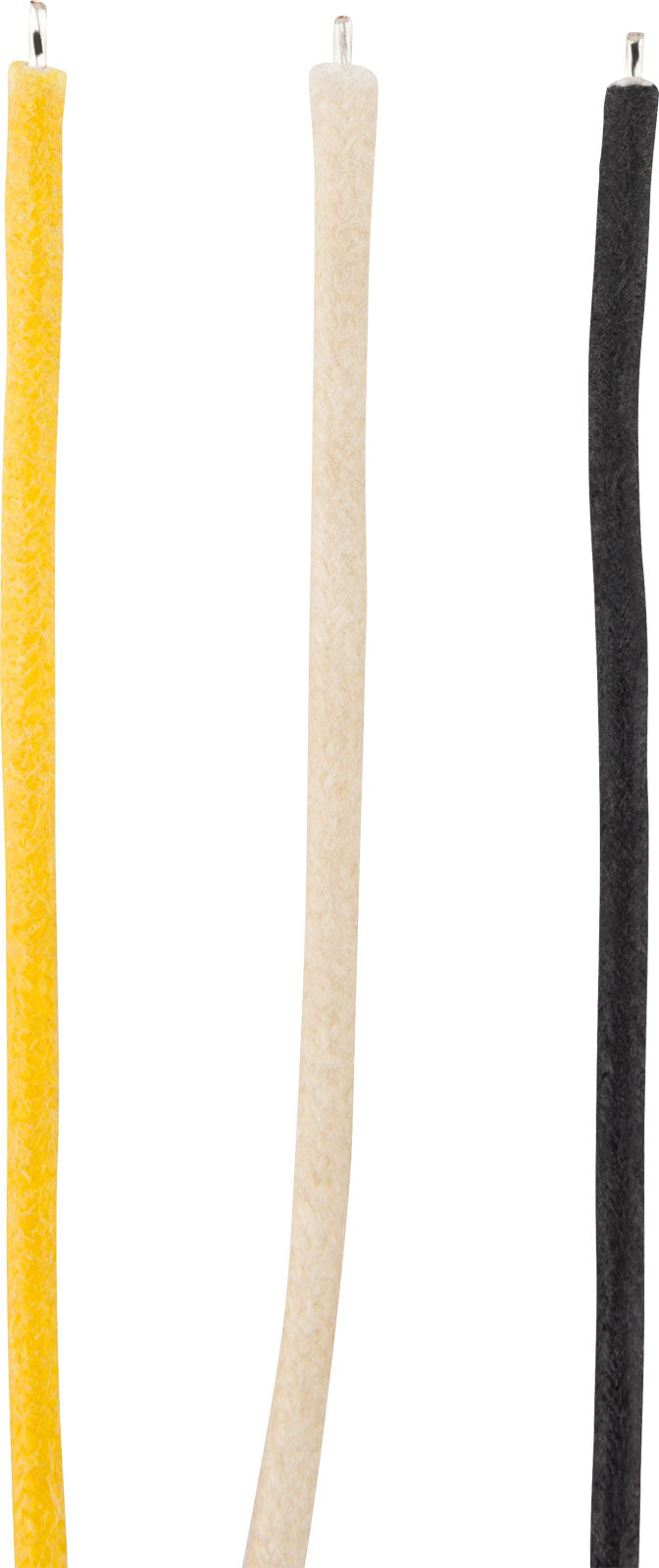 Pure Vintage Cloth Wire 22 AWG 10? Black White Yellow