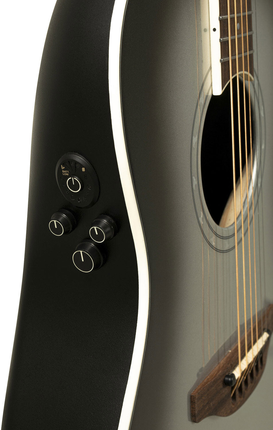 Elektro-Akoestische Gitaar Pro Series Ultra Mid-Depth Non-Cutaway Silver Shadow