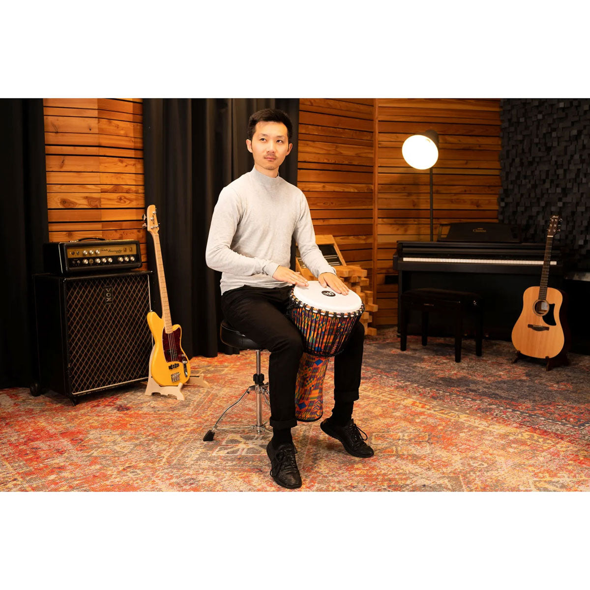 PADJ2L Djembe Synthetique 12 Kenyan