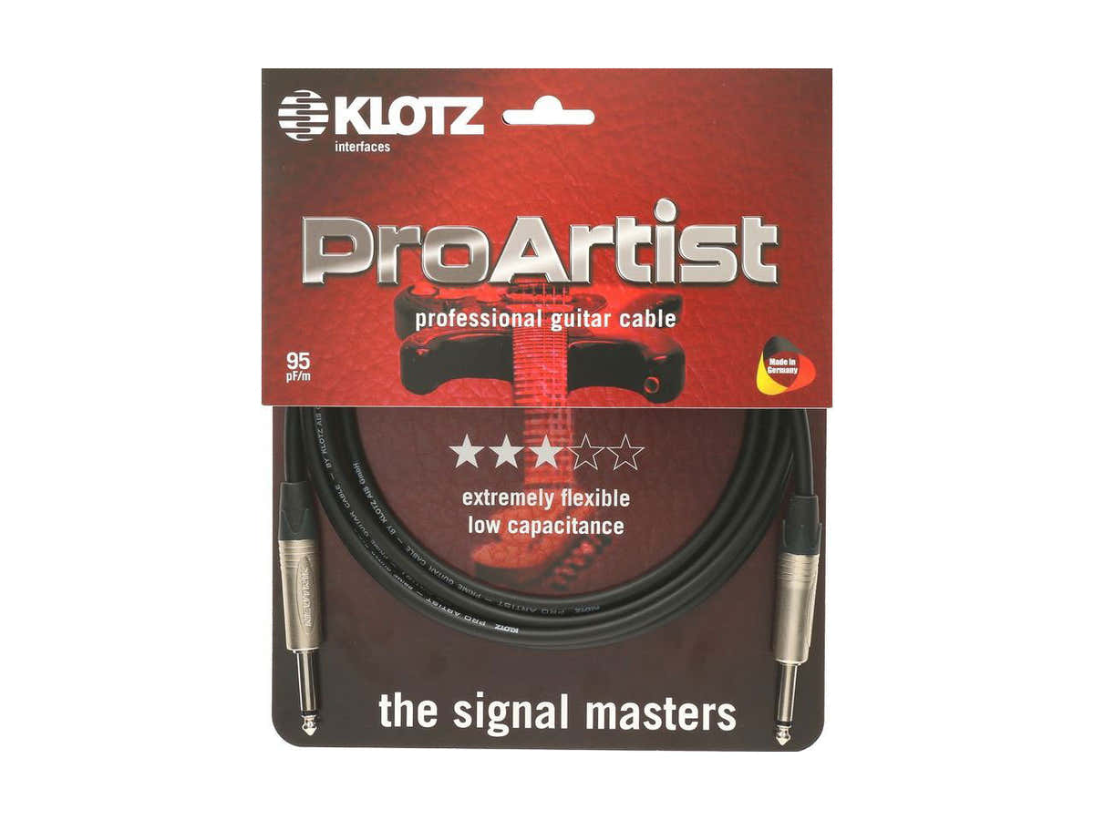 CABLE JACK GUITARE 6M  JACK 2P - JACK 2P