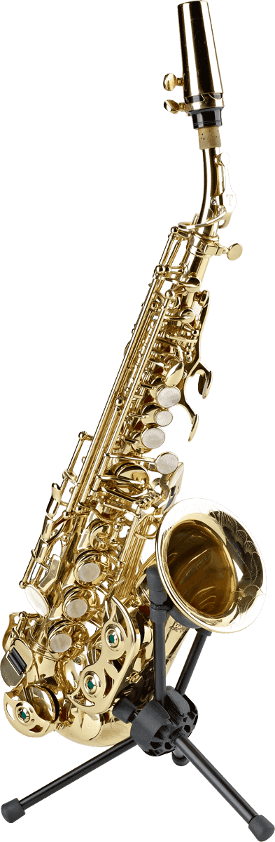 14355-000-55 Stand Saxxy Noir Pour Saxophone Soprano