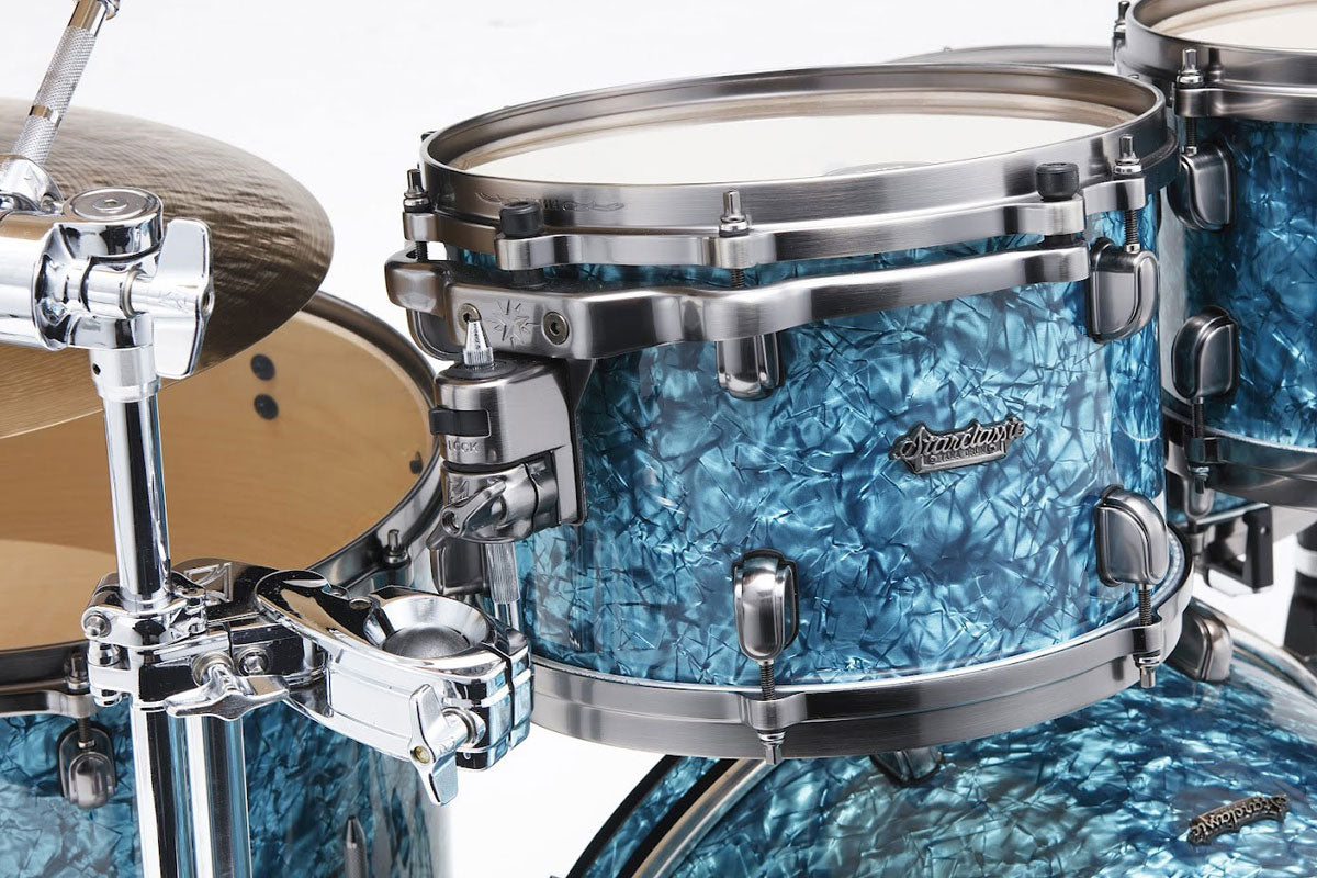Starclassic Maple Stage 22 Smoked Black Nickel / Turquoise Pearl