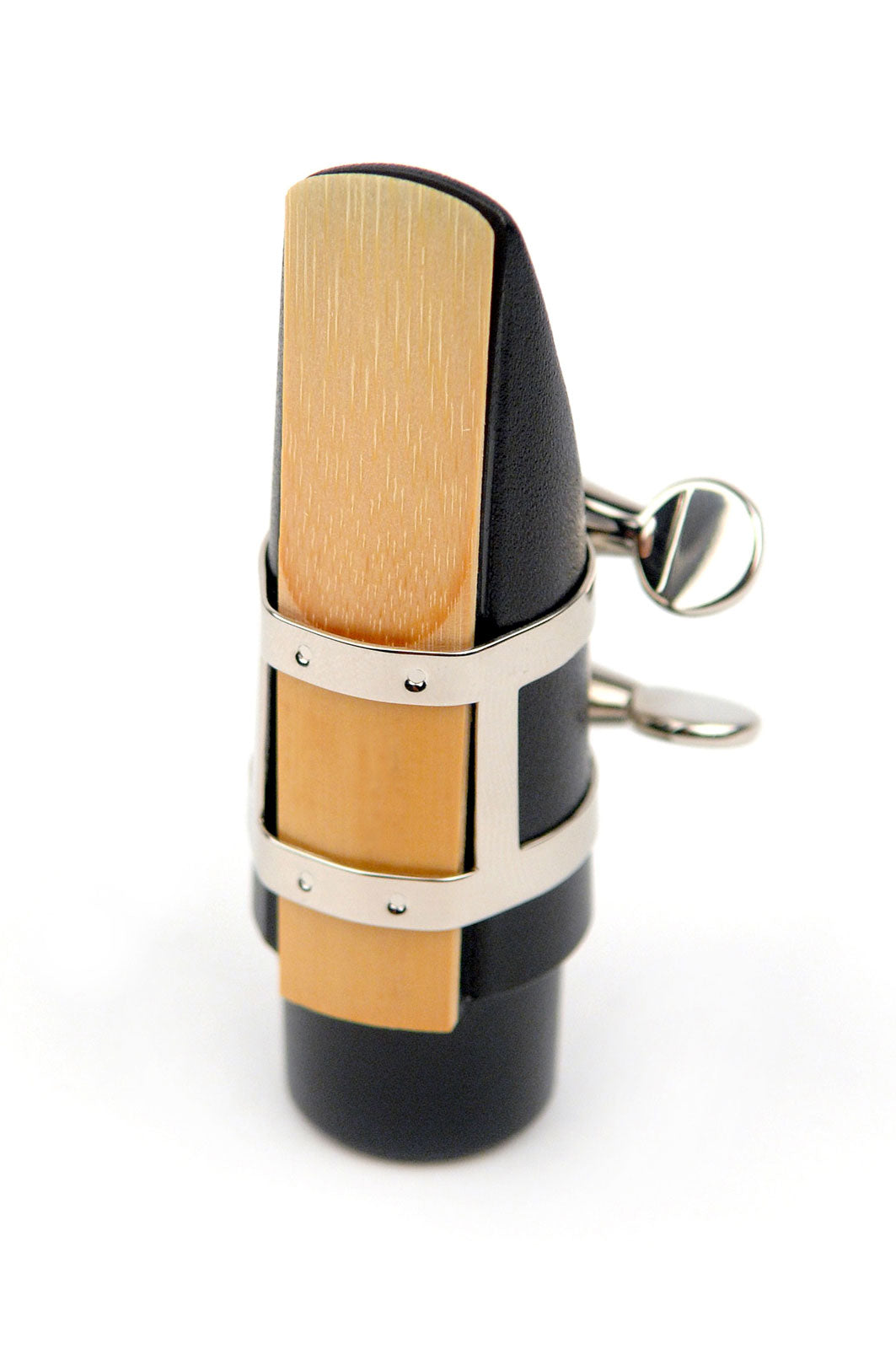 Ligature Couvre-bec Rico Sax Soprano Plaquée Nickel